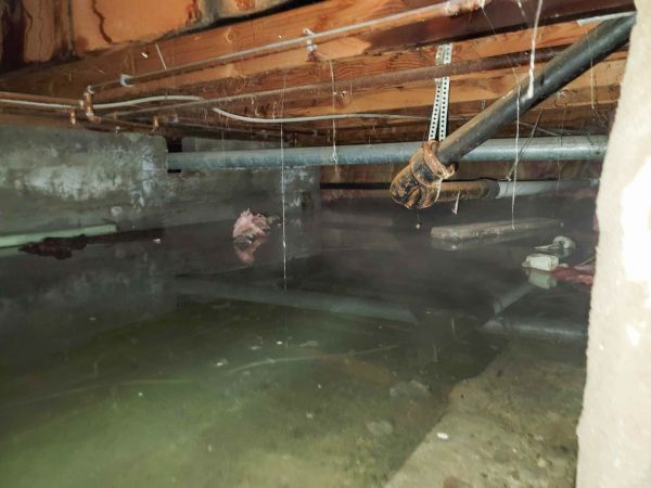 Crawlspace Drainage Service
